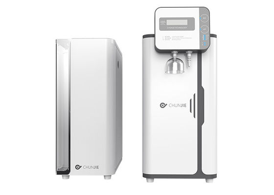 Guter Preis Labor-Ultrareinwassersystem mit 18,2 MΩ Widerstand und Durchfluss von 10 L/h und 20 L/h mit UV-Lampen Online